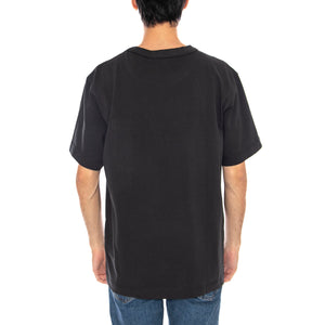 Pocket Tee Faded Black - Maglietta Girocollo Uomo Nera 112371498 . WRANGLER 