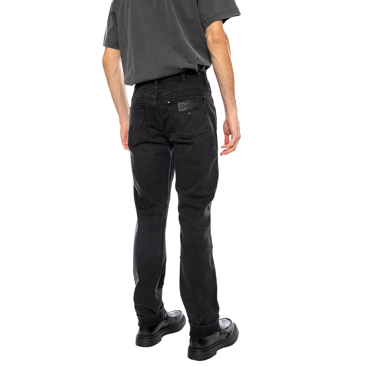 Greensbord Ashley Denim Jeans - Pantaloni Denim Jeans Uomo Nero 112371640 . WRANGLER 