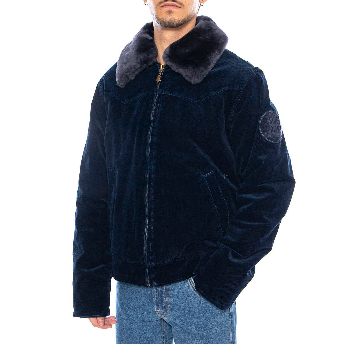 Aviator Jacket Indigo - Giacca Uomo Blu 112371769 . WRANGLER 