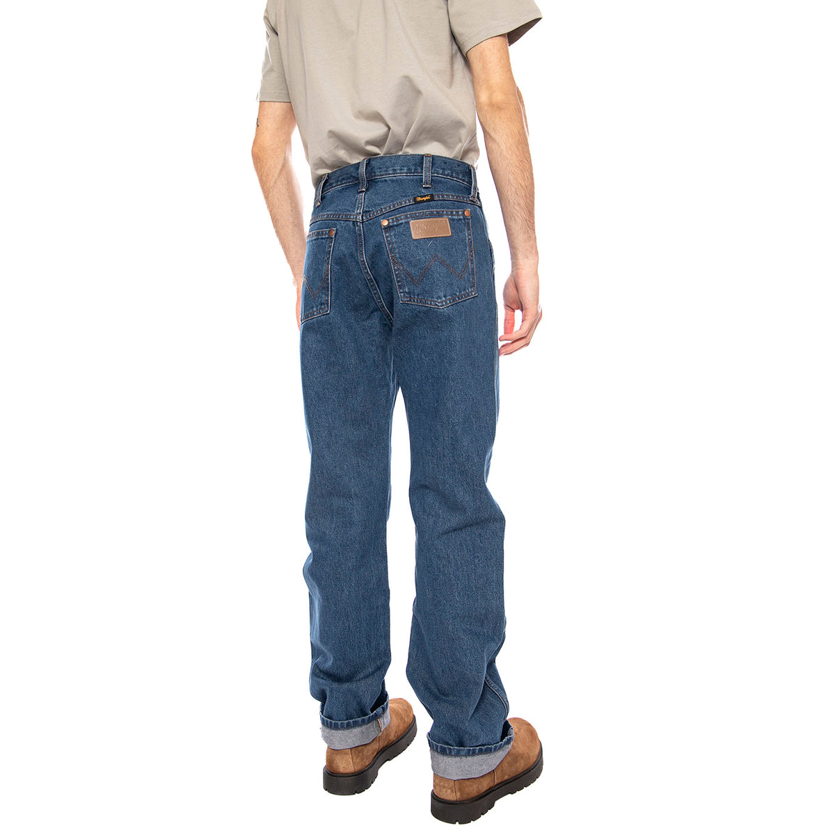 13MWZ Wrangler Blue - Denim Jeans Uomo Blu 112378542 . WRANGLER 