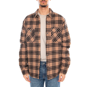 Bowery Quilted Flannel Shirt -- Giacca Uomo Multicolore 01418 WDSKB BRIXTON 