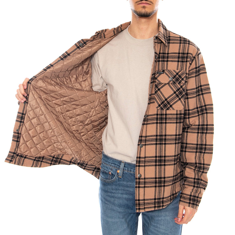 Bowery Quilted Flannel Shirt -- Giacca Uomo Multicolore 01418 WDSKB BRIXTON 