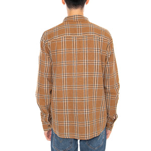 Charter Linen Blend L/S Wvn -- Camicia Uomo Multicolore 01440 WCWCP BRIXTON 