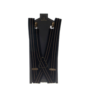 Done Proper Suspender -- Bretelle Nere 05408 BLACK BRIXTON 