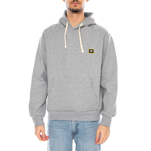 CAT Unit Hoodie -- Felpa Uomo Light Heather Grey 6010104 10831 CAT 