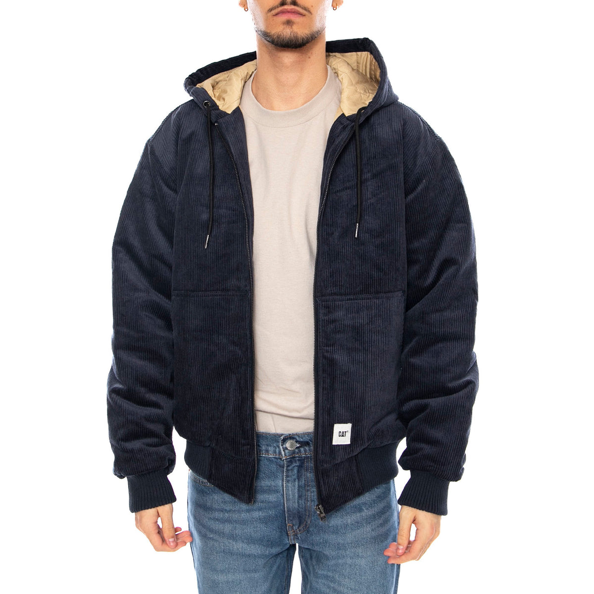 Cord Active Jacket Blue Nights - Giacca Uomo Blu Notte 6040096 19-4023 CAT 