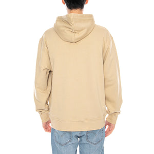 Redefined Hoodie -- Felpa Uomo Pale Khaki con Cappuccio 6050213 15-1216 CAT 