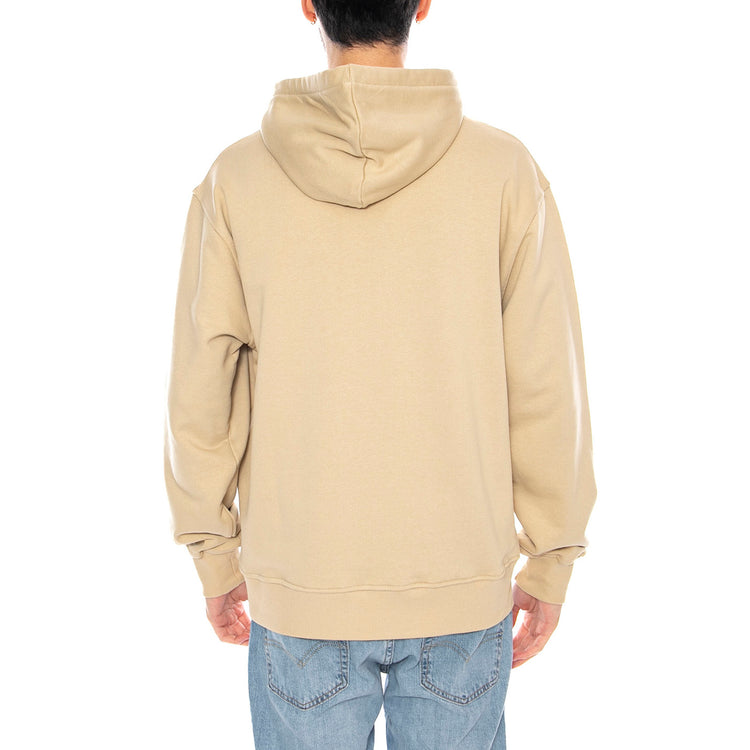 Redefined Hoodie -- Felpa Uomo Pale Khaki con Cappuccio 6050213 15-1216 CAT 