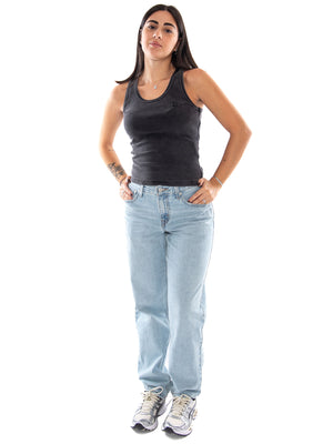 Champion Tank Top Black - Canotta Donna Nera 119128 KK001 CHAMPION 