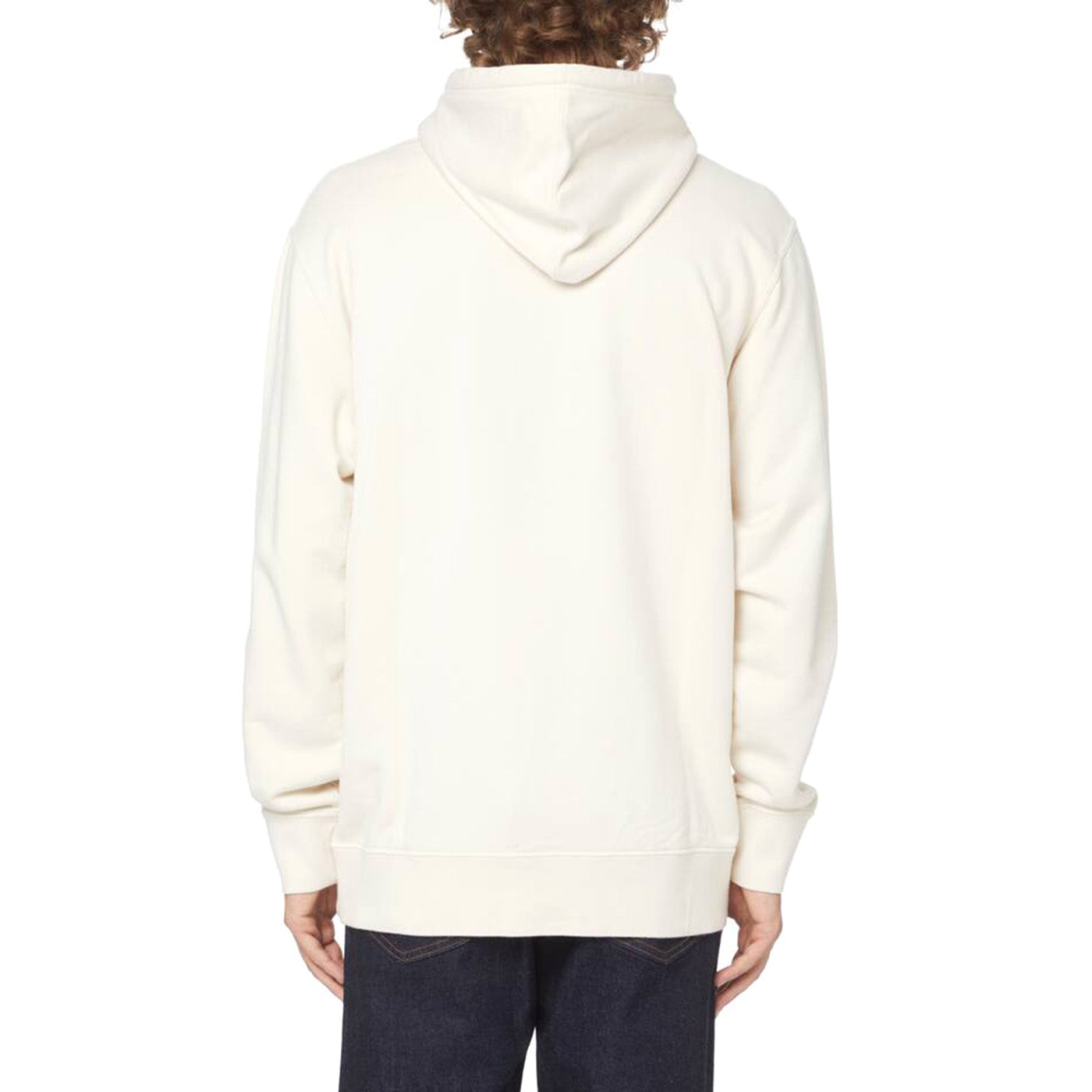 JAPANESE SUN HOODIE SWEAT WHISPER WHITE - Felpa con Cappuccio Uomo Bianca I029285.WHW.67. WHW.67 EDWIN 