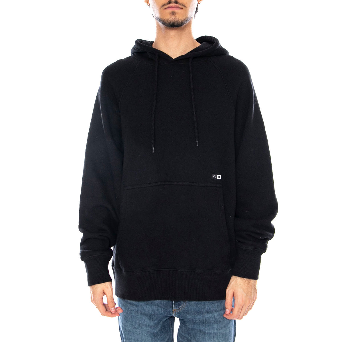 Mood Hoodie Sweat Black - Felpa con Cappuccio Uomo Nera I030316.89.67. 89.67 EDWIN 