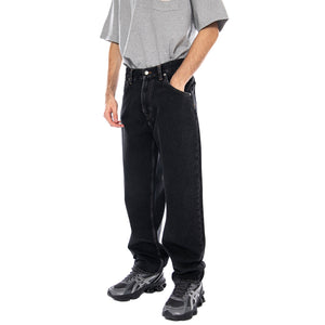 Tyrell Pant -- Pantaloni Uomo Dark Marble Wash Neri I031943.89.I9.30 89.I9 EDWIN 
