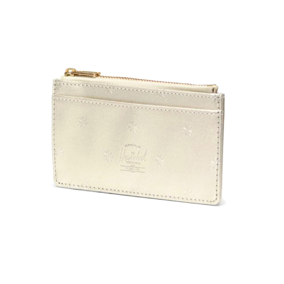 Herschel Oscar Large Cardholder Vegan Leather Champagne Metallic - Portacarte Grande in Pelle Vegana Beige 11154 06516 HERSCHEL 