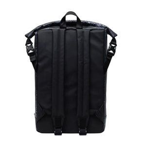 Roll Top Backpack Spray Paint Destress - Zano Nero / Multi 11194 06259 HERSCHEL 