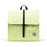 City Backpack | Weather Resistant Shadow Lime - Green Unisex Backpack HERSCHEL