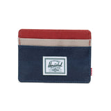 Charlie Cardholder Black Iris Red Ocher Twill - Multicolored Card Holder HERSCHEL ACCESSORIES