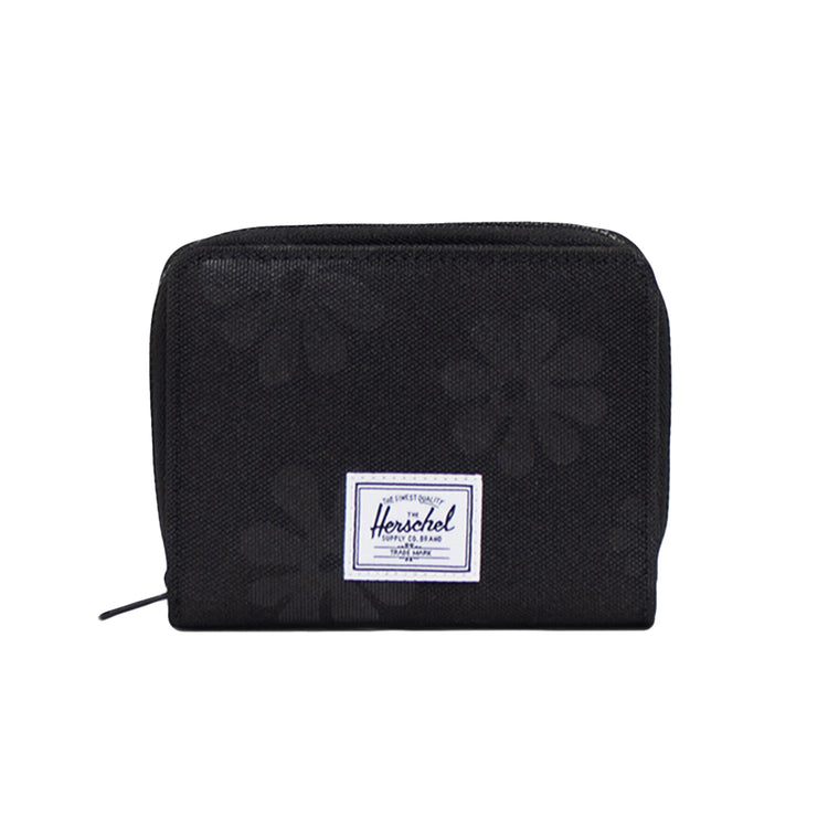 Georgia Wallet Black Floral Sun - Portafogli Nero 30066 06088 HERSCHEL 