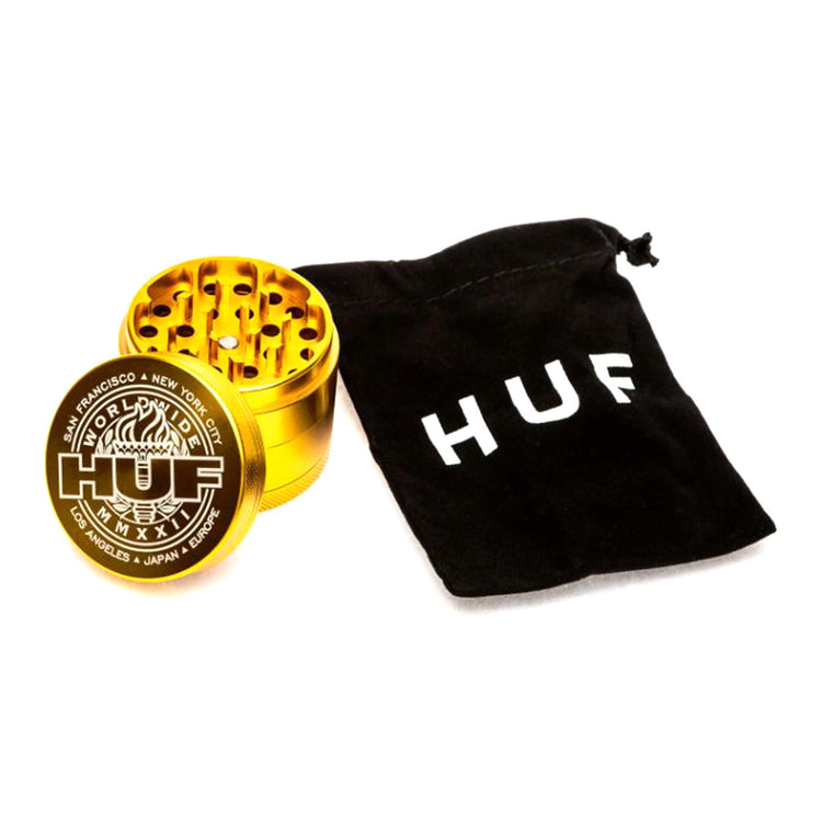 TORCH GRINDER GOLD - Grinder Dorato HUF AC00712 GLD HUF 