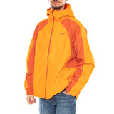 HUF Set Shell Jacket -- Men's Hooded Jacket Orange Men HUF