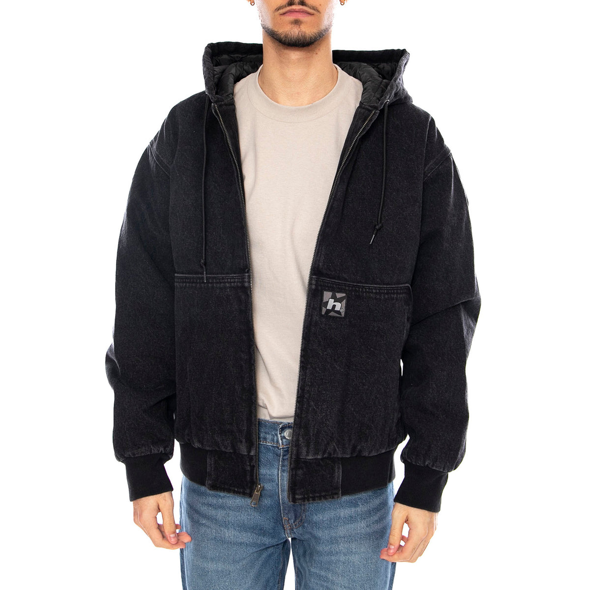Boulder Work Jacket -- Giacca Uomo Nera JK00443 BLK HUF 