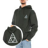 HUF Set TT P/O Hoodie -- Men's Hoodie Hunt Green Men's HUF