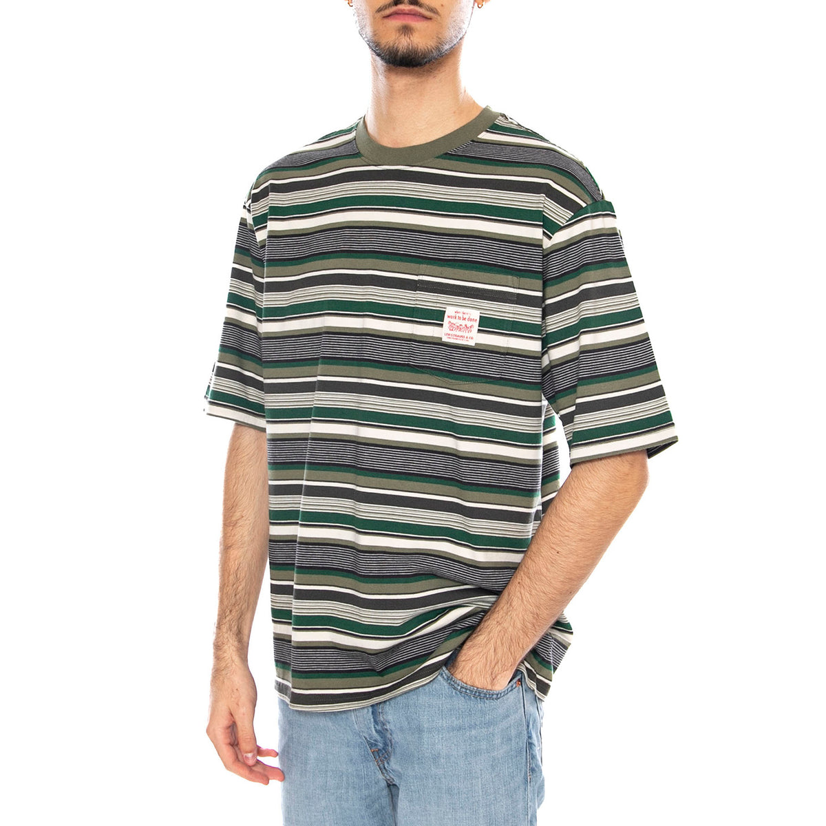 Levi's® Workwear T-Shirt Da Lavoro - Maglietta Girocollo Uomo Multicolore A5850-0018 . LEVIS 