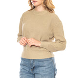 Mikala Jumper G006 GOTS Eucalyptus -- Pull Femme  Femme MINIMUM