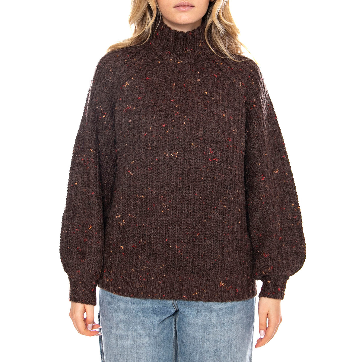 Noja Java Woman Sweater Brown -- Maglione Donna Marrone 213709610 1610 MINIMUM 