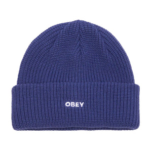 Future Beanie Limoges - Cappellino in Maglia a Coste Blu 100030163 LMS OBEY 