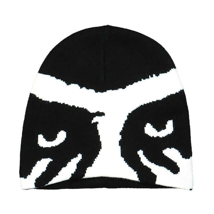 Peeking Beanie Black - Cappellino in Maglia Nero 100030221 BLK OBEY 