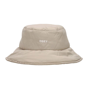 Obey Insulated Bucket Hat Silver Grey - Cappello da Pescatore Grigio 100520085 SIG OBEY 