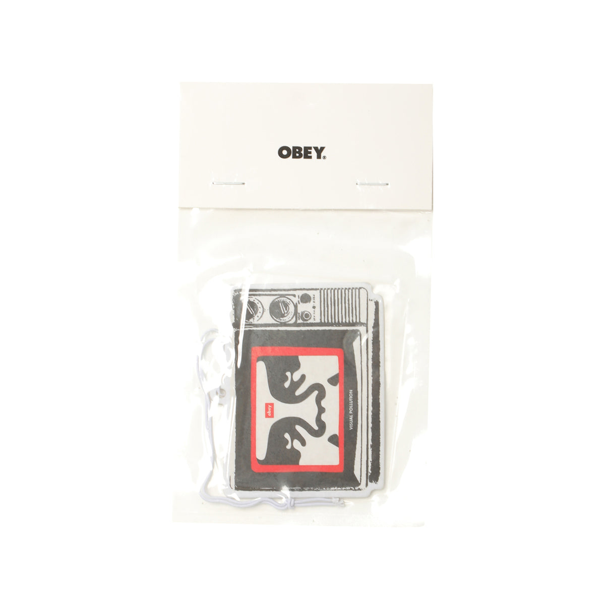 Obey Television Air Freshener Stickers Multicolor - Set di Adesivi Multicolore 100680014 WHT OBEY 