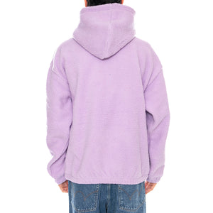 Bold Polar Fleece Hood Digital Lavender - Felpa con Cappuccio Uomo Viola 112470193 DLR OBEY 