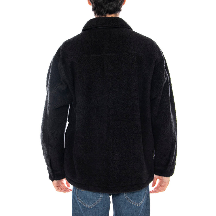Thompson Shirt Jacket Black - Giacca Uomo Nera 121160059 BLK OBEY 
