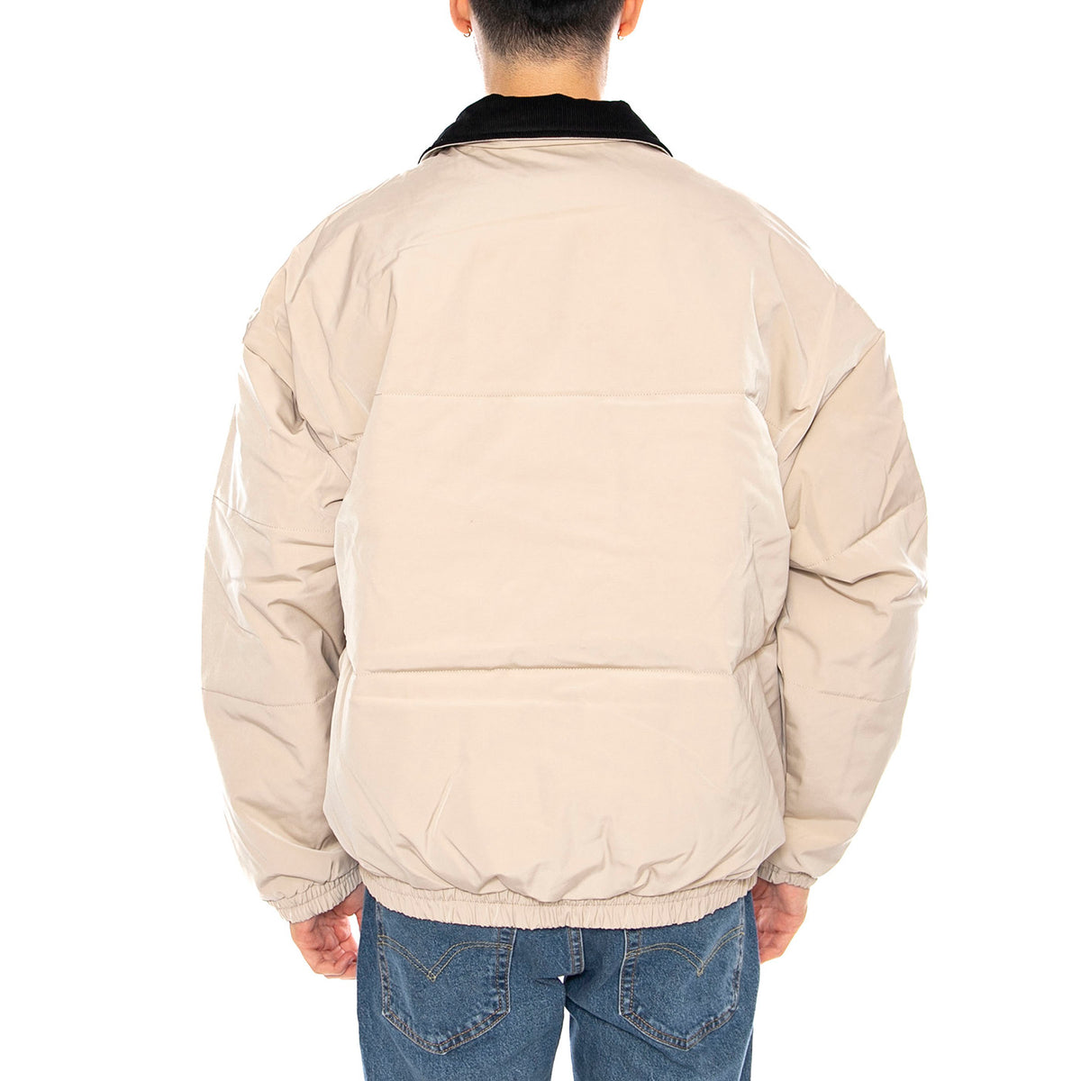 Whispers Jacket Feather Grey / Multi -- Giacca Uomo Grigio Chiaro / Multicolore 121800548 GYM OBEY 