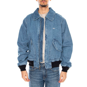 OBEY Denim CWU Jacket -- Giacca Denim Uomo 121800587 LIN OBEY 