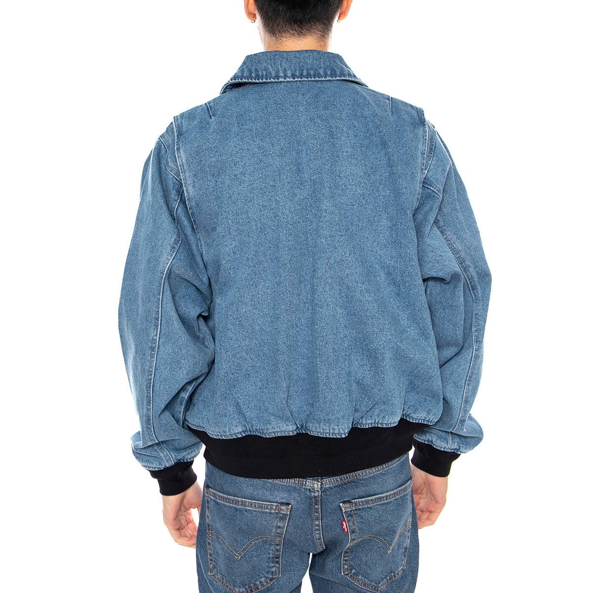 OBEY Denim CWU Jacket -- Giacca Denim Uomo 121800587 LIN OBEY 
