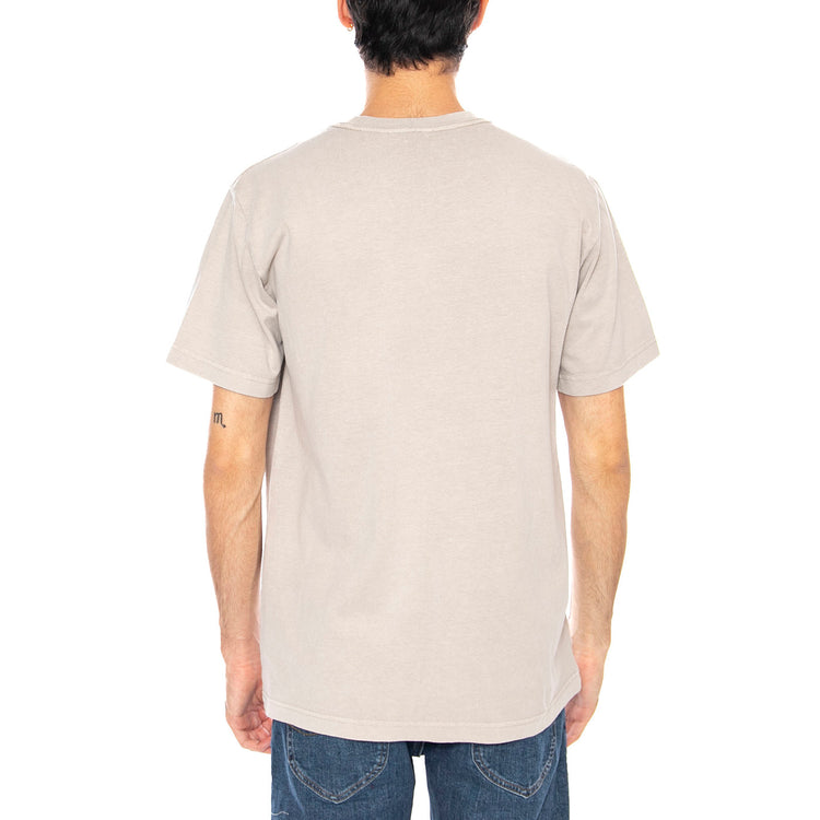 Lowercase Pigment Tee SS Pigment Silver Grey - Maglietta Girocollo Uomo Grigia 131080353 SIG OBEY 