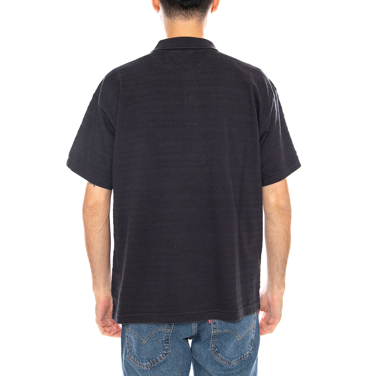 Nash Bigwig Polo SS Digital Black -- Polo a Maniche Corte Uomo Nera 131090093 DIB OBEY 
