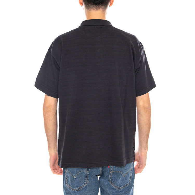 Nash Bigwig Polo SS Digital Black -- Polo a Maniche Corte Uomo Nera 131090093 DIB OBEY 