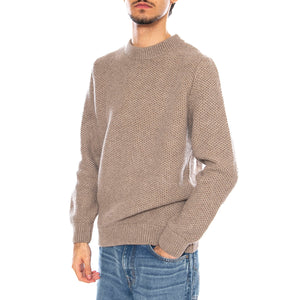 Sablons Olow Sweater Green - Maglione Girocollo Uomo Verde PULL-SABLON22-MARR BROWN OLOW 
