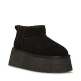 Campfire Tan Suede Black - Black Women's Boots STEVE MADDEN