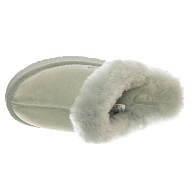 W Disquette White -- Pantofole Donna Verdi 1122550 BLK UGG 