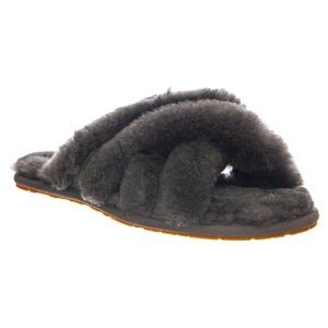 UGG W Scuffita Charcoal - Pantofole Donna in Pelle Scamosciata Grigia 1123572W CHR UGG 