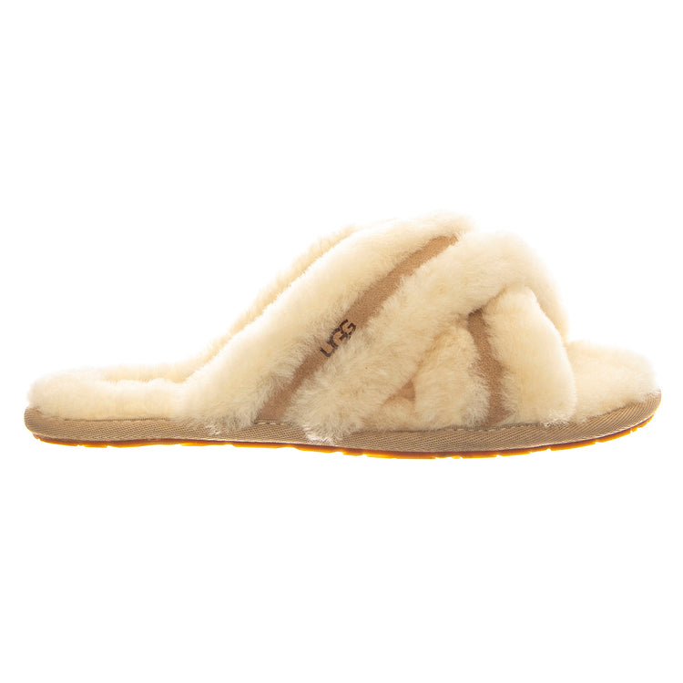 UGG W Scuffita Sand - Pantofole Donna in Pelle Scamosciata Beige 1123572W SAND UGG 