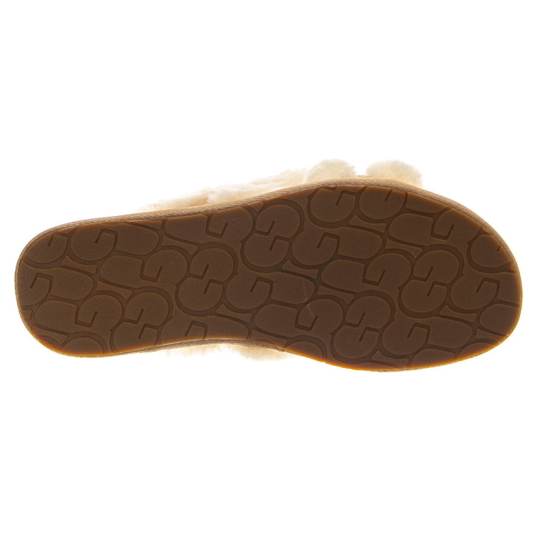 UGG W Scuffita Sand - Pantofole Donna in Pelle Scamosciata Beige 1123572W SAND UGG 