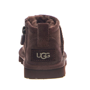 UGG Classic Ultra Mini Burnt Cedar - Scarpe Bambino/Bambina in Pelle Scamosciata Marrone 1130750T BCDR UGG 