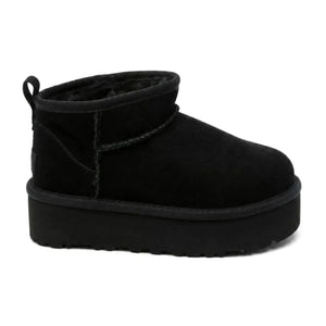 UGG® CLASSIC ULTRA MINI PLATFORM BLACK - Stivaletti Bambini Neri 1157791K BLK UGG 
