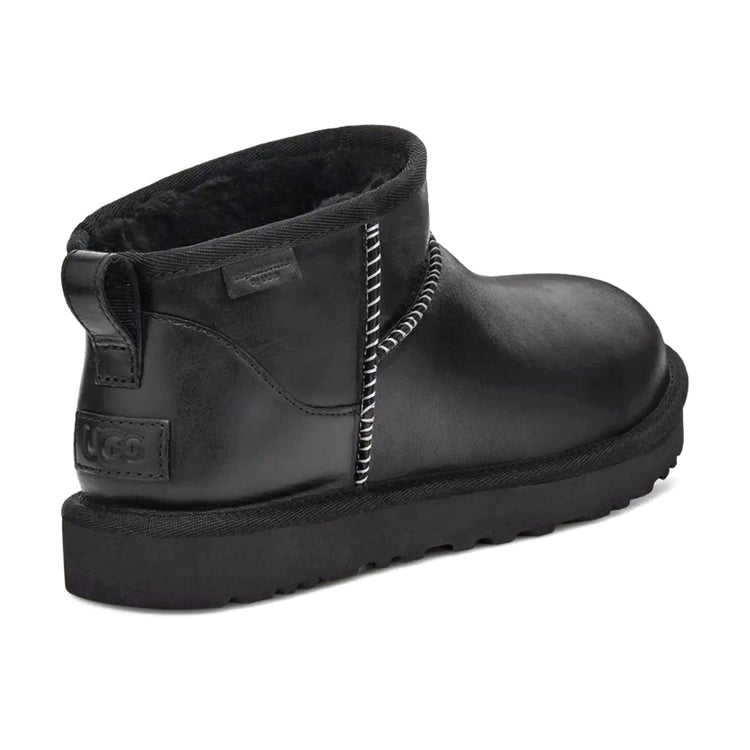 UGG® M CLASSIC ULTRA MINI LTHR REGENERATE BLACK - Stivali Uomo Neri UGMCLUMLRBLK1158191M . UGG 