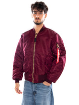 MA-1 HERITAGE BOMBER JACKET DARK CHERRY - Red Men's Jacket Men's ALPHA INDUSTRIES